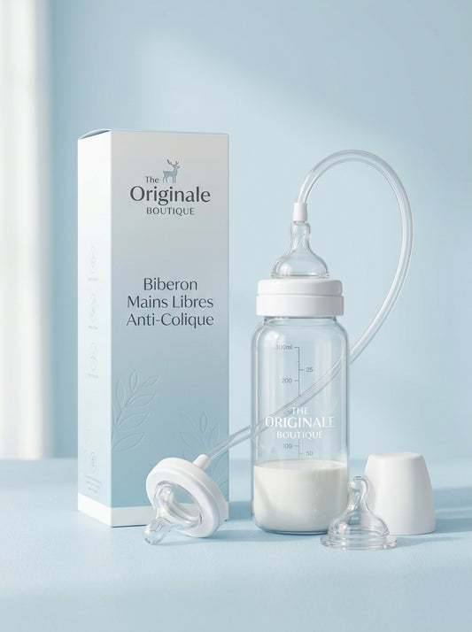 Biberon Filaire Mains Libres Anti-Colique - The Originale Boutique