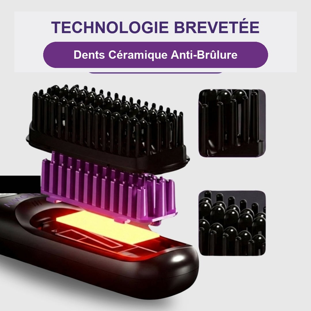 Technologie brevetée dents céramique anti-brûlure