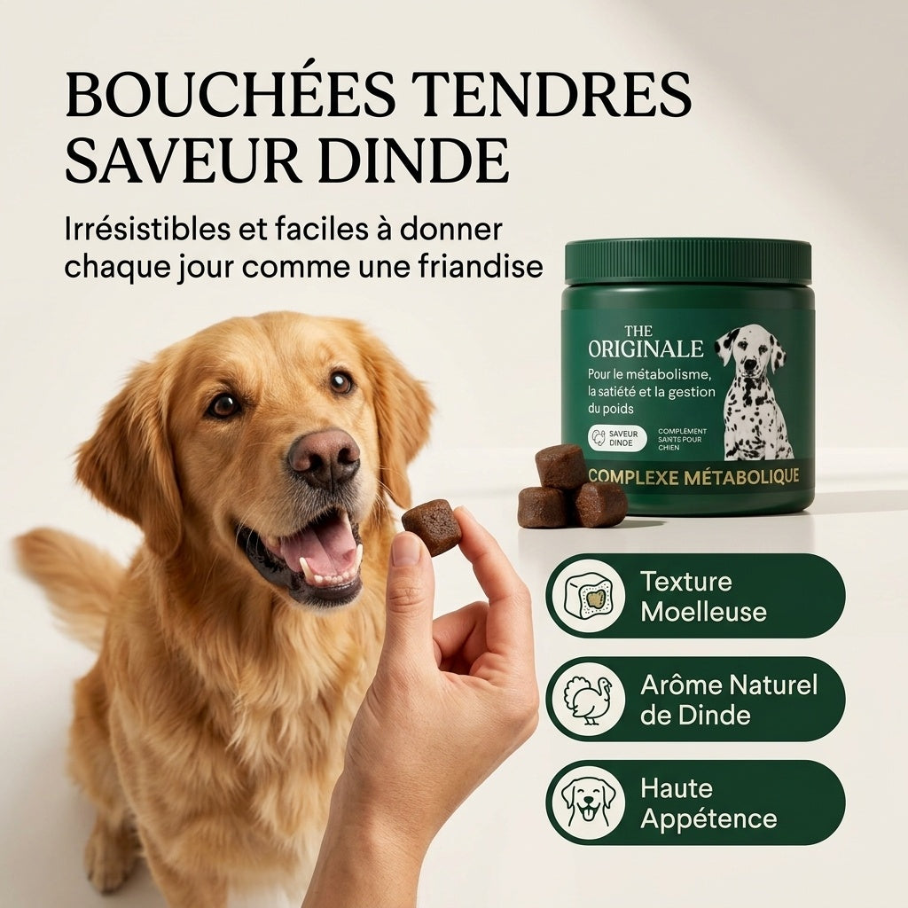 Friandises digestives saveur dinde pour chien