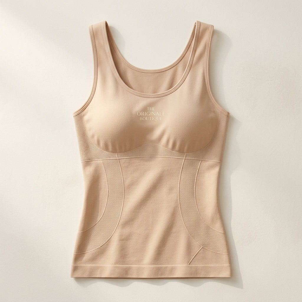 Débardeur Femme Beige Nude