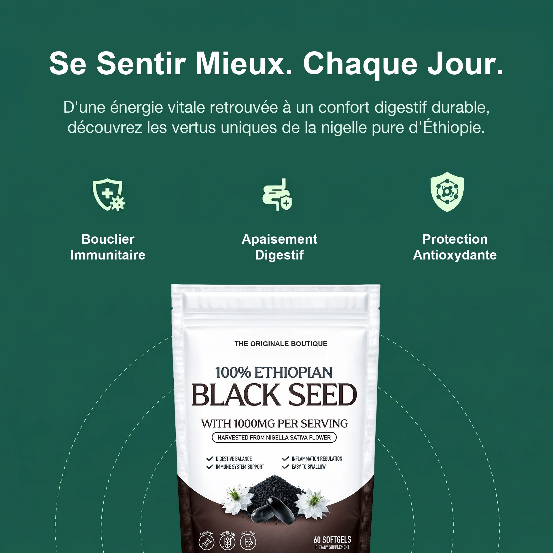 Se sentir mieux chaque jour avec la nigelle d'Éthiopie