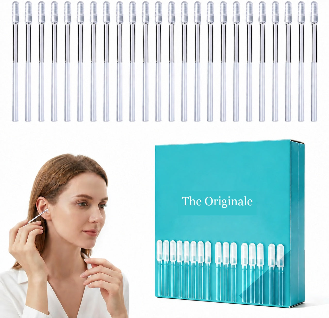 24 bâtonnets réutilisables et hygiéniques