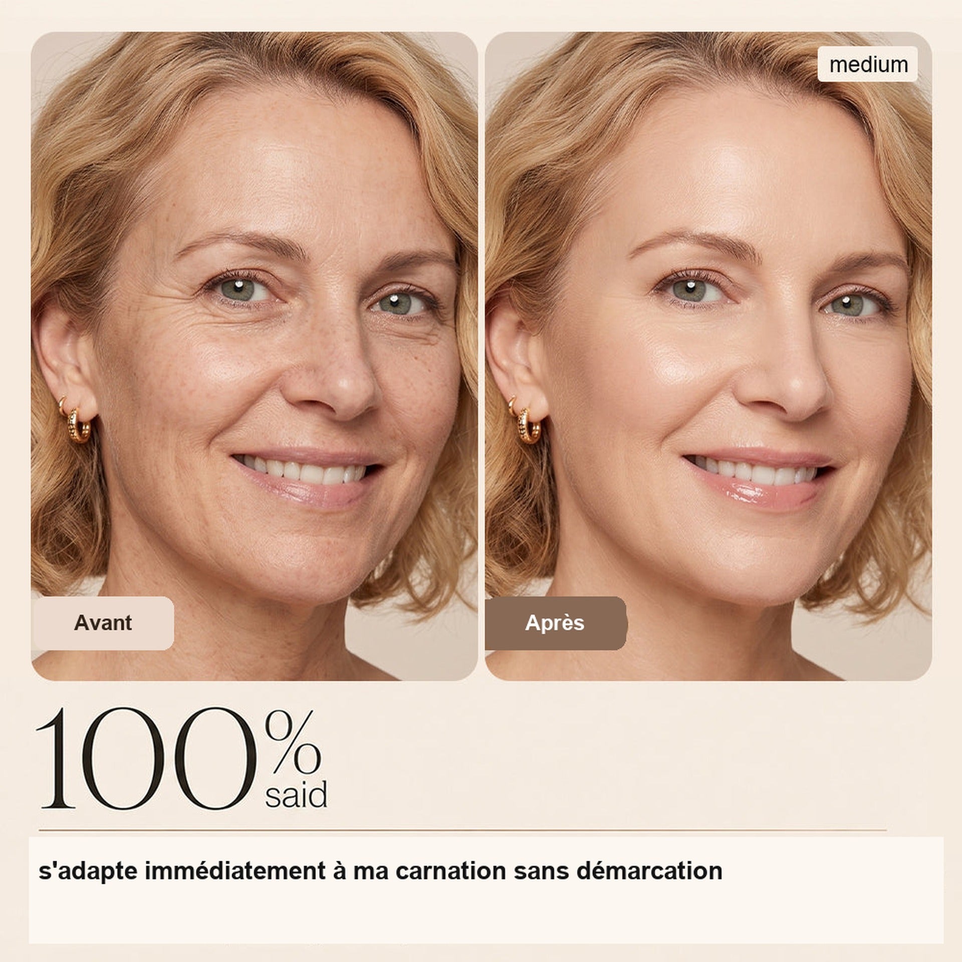 Sérum CC - Comparatif Clinique Avant Après